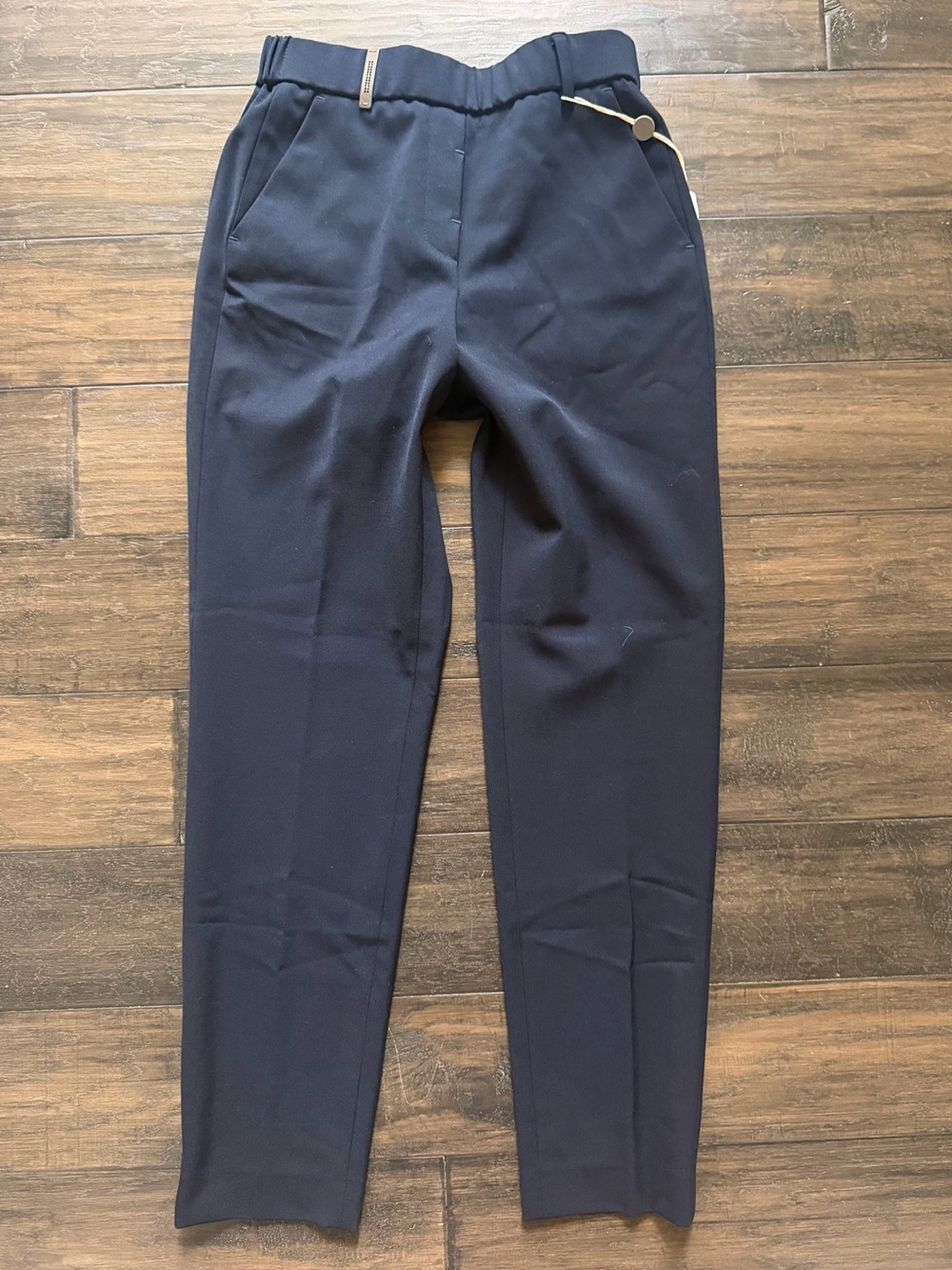 PESERICO Beautifully Tailored Virgin Wool Ankle Trouser Pants Sz 38/2 NWT $650!!